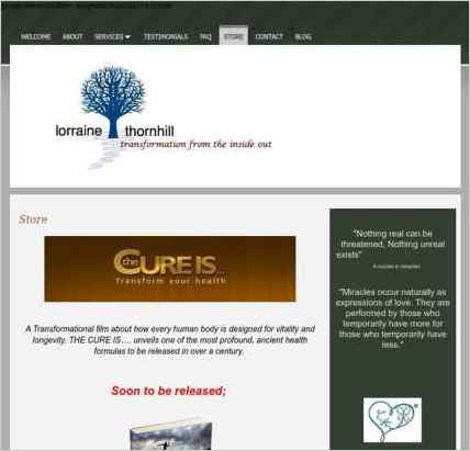snapshot of another page on this website