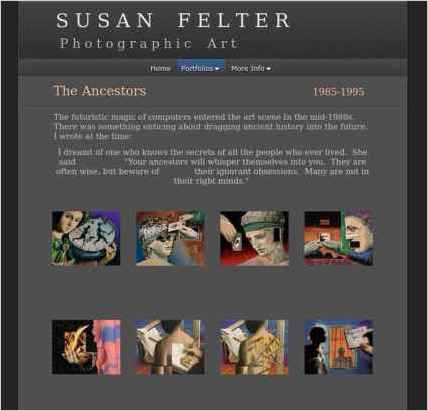snapshot of another page on this website