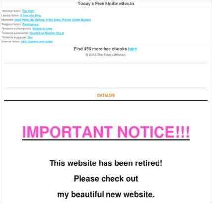 snapshot of home page