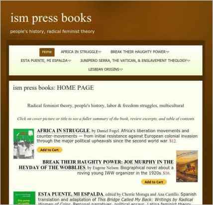 snapshot of home page