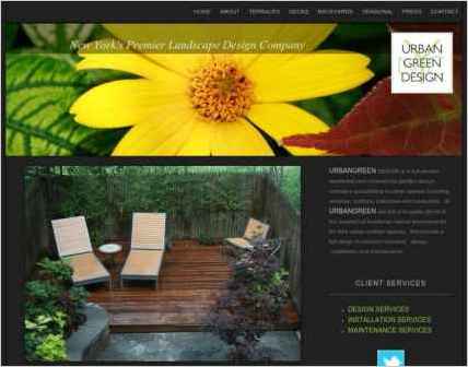 snapshot of home page