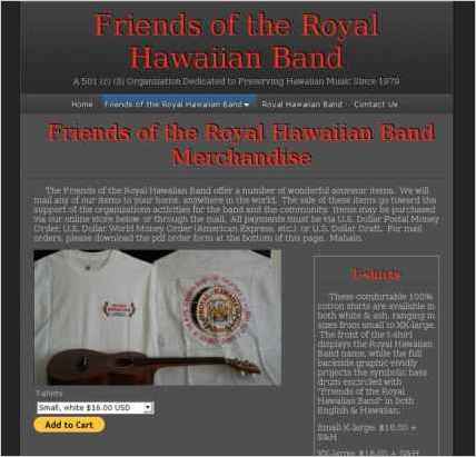snapshot of another page on this website