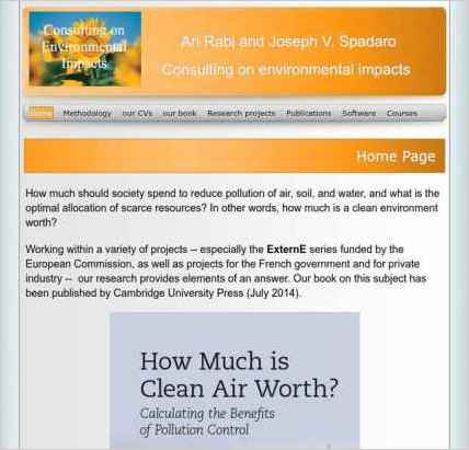 snapshot of home page