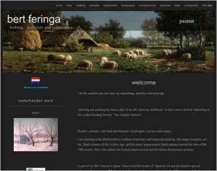snapshot of home page