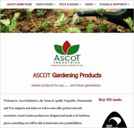 snapshot of home page
