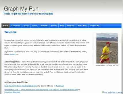 snapshot of home page