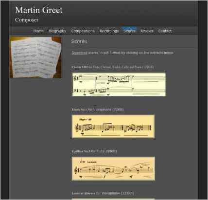 snapshot of another page on this website