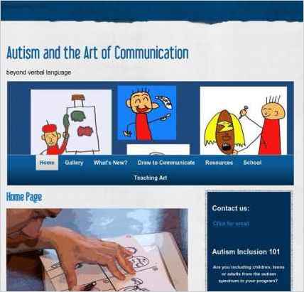 snapshot of home page