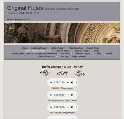 snapshot of another page on this website