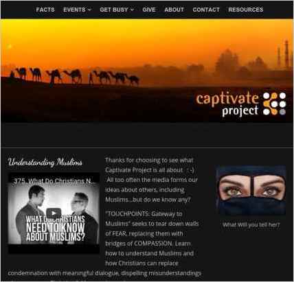 snapshot of home page