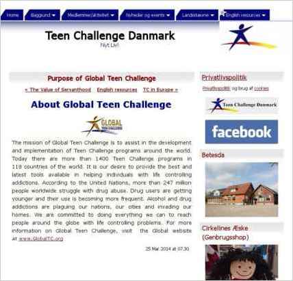 snapshot of another page on this website