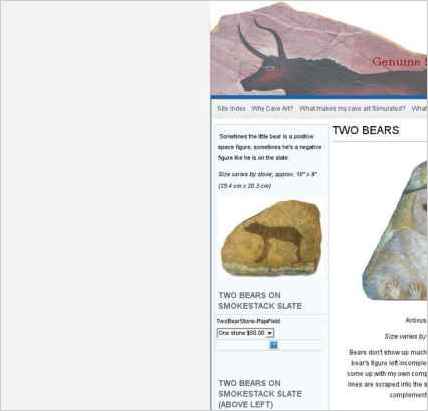 snapshot of another page on this website
