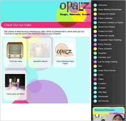 snapshot of another page on this website
