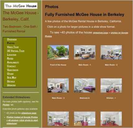 snapshot of another page on this website