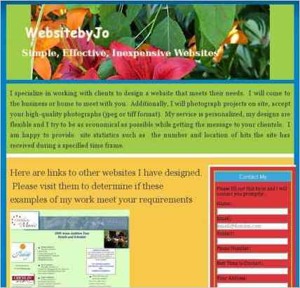 snapshot of another page on this website