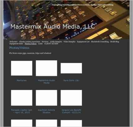 snapshot of another page on this website
