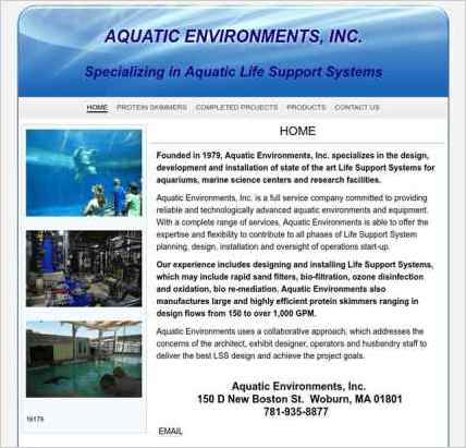 snapshot of home page