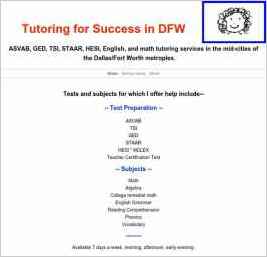 Tutoring for Success in DFW