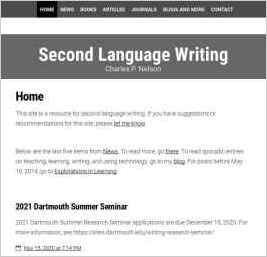 Second Language Writing
