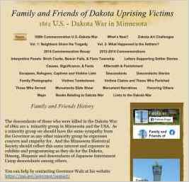 Family and Friends of Dakota Uprising Victims