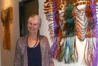 Susan at Opening of solo show Susan at Opening of solo show