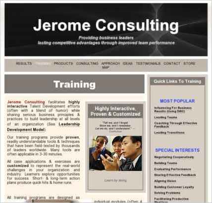 snapshot of another page on this website