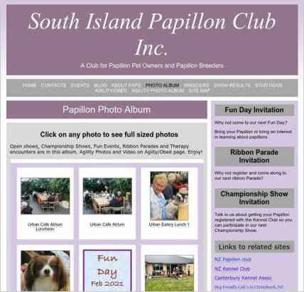 snapshot of another page on this website