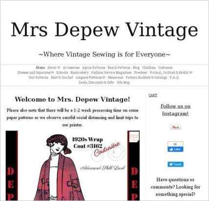 snapshot of home page