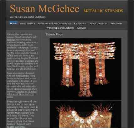snapshot of home page