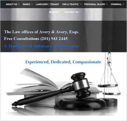 snapshot of home page