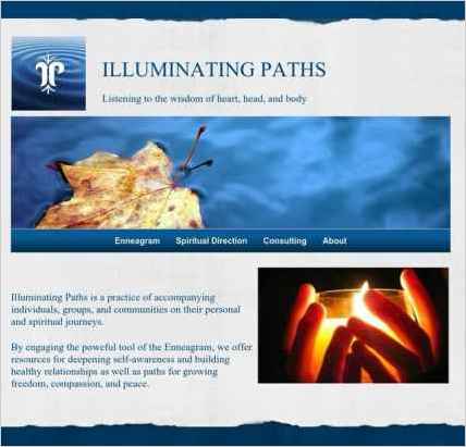 snapshot of home page