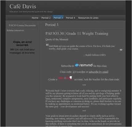 snapshot of another page on this website
