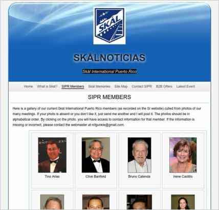 snapshot of another page on this website