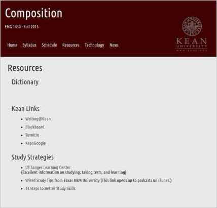 snapshot of another page on this website