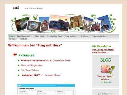 snapshot of home page
