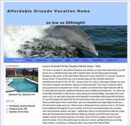 Orlando vacation rental