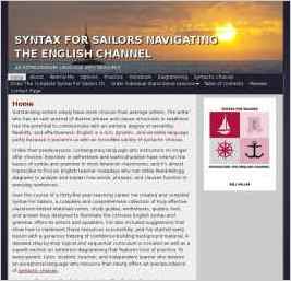 Syntax For Sailors Navigating The English Channel