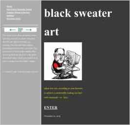 black sweater art