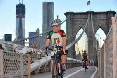 NYC Century Bike Tour With ITALIA shirt NYC Century Bike Tour With ITALIA shirt